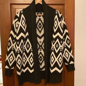 Pendleton print sweater